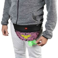 Waudog Collar Aksesuar ve Ödül Bel Çantası Wonder Woman  Desenli boyut 33-17-10 cm