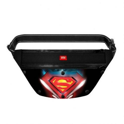 Waudog Collar Aksesuar ve Ödül Bel Çantası Superman 1 Desenli boyut 33-17-10 cm