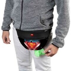 Waudog Collar Aksesuar ve Ödül Bel Çantası Superman 1 Desenli boyut 33-17-10 cm