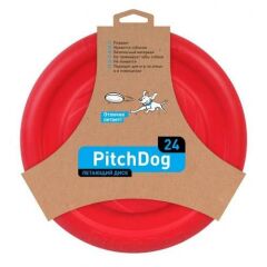 Pitchdog Collar Frizbi Köpek Oyuncağı 24 Cm Pembe