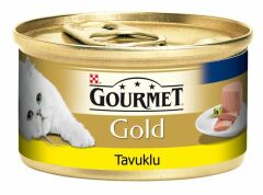 Gourmet Gold Kıyılmış Tavuklu Yetişkin Kedi Konservesi 85 gr