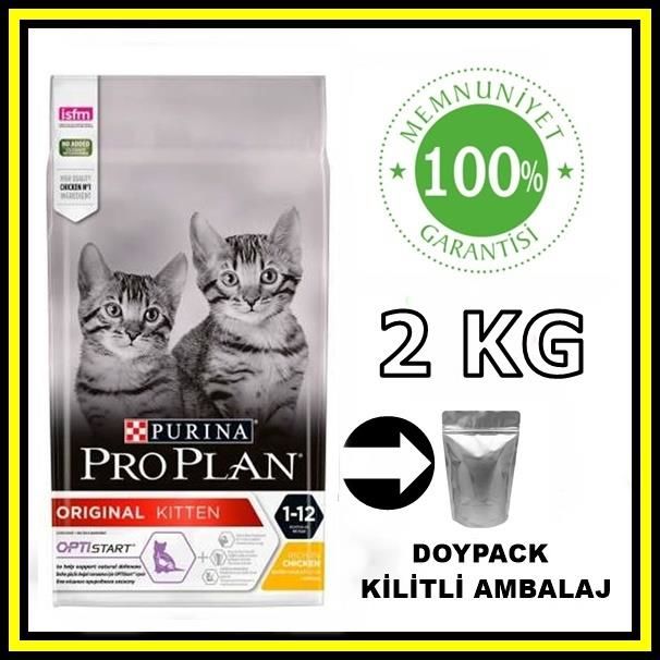 ProPlan kitten yavru kedi maması 2 kg açık mama