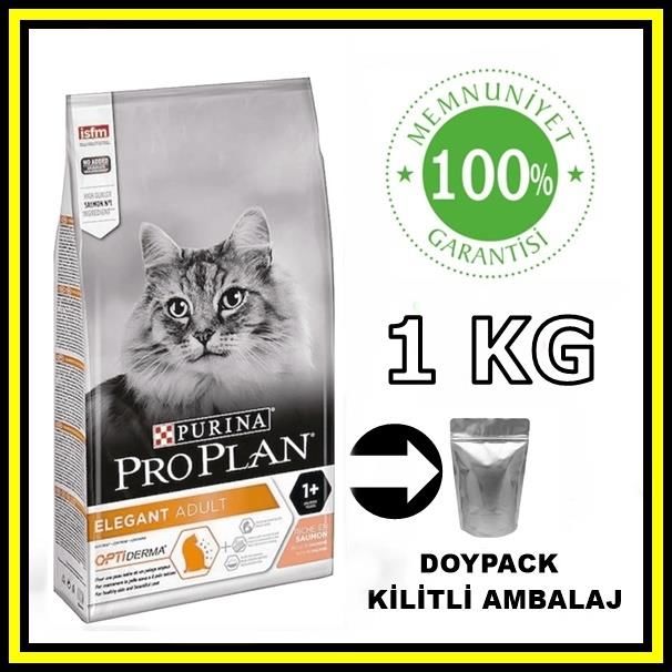 ProPlan elegant derma hassas deri somonlu 1 kg açık mama