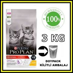 ProPlan kitten yavru kedi maması 3 kg açık mama