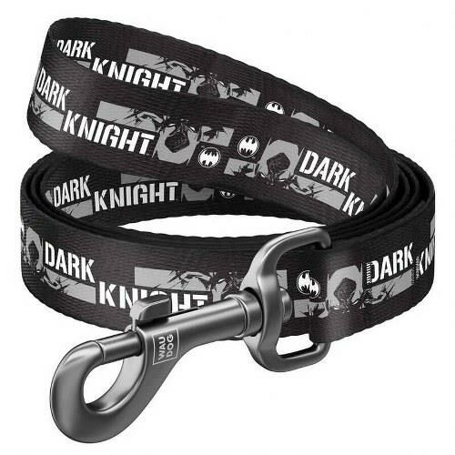 Waudog Collar Köpek Gezdirme Tasması Dark Knight Desenli 20mm 122 cm