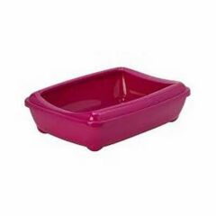 Moderna Aristo Jumbo Açık Kedi Tuvalet Kabı Fuşya 57 Cm