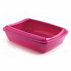 Moderna Aristo Açık Kedi Tuvalet Kabı Fuşya 42 Cm