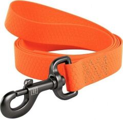 Waudog Collar Su Geçirmez Köpek Gezdirme Tasması 25 mm 122 cm Turuncu