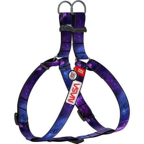 Waudog Collar Köpek Göğüs Tasması Nasa Desenli M, W 25, L 60-90 cm