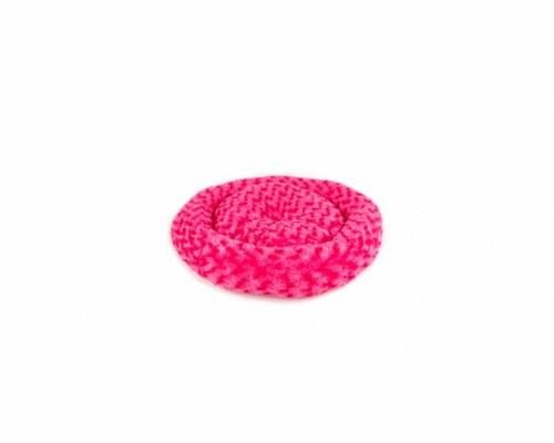 PET PRETTY SİMİT YATAK PELUŞ ŞEKER PEMBE YATAK 55*55
