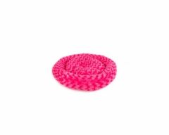 PET PRETTY SİMİT YATAK PELUŞ ŞEKER PEMBE YATAK 55*55