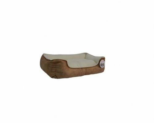 PET PRETTY POFUDUK YATAK BEJ 60X45X15 CM