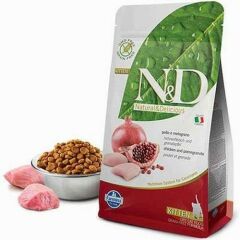 N&D Tahılsız Kitten Tavuk Nar Kedi Maması 5 Kg