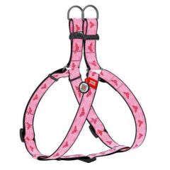 Waudog Collar QR Pasaportlu Köpek Göğüs Tasması Wonder Woman1 Desenli, W 15 mm, L 40-55 cm