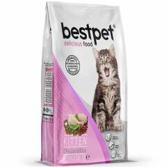 Bestpet Kitten Tavuklu ve Pirinçli Yavru Kedi Maması 1 KG
