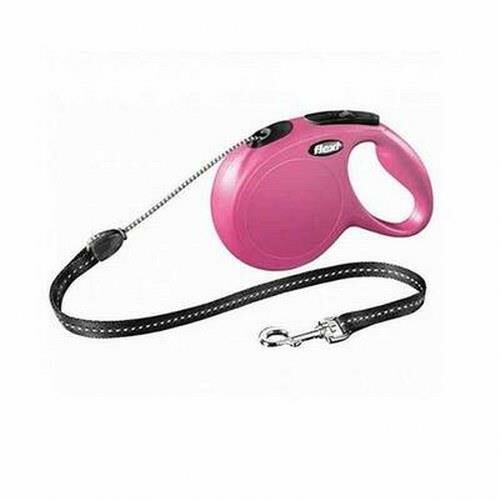 Flexi New Classic İp Pembe Medium 5 Mt