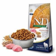 N&D Low Medium Maxi Yaban Mersini&Kuzu Köpek Maması 12 Kg