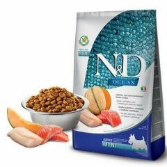 N&D Ocean Somon Balıklı Ve Morina Balıklı Küçük Irk Tahılsız Köpek Maması 7 Kg