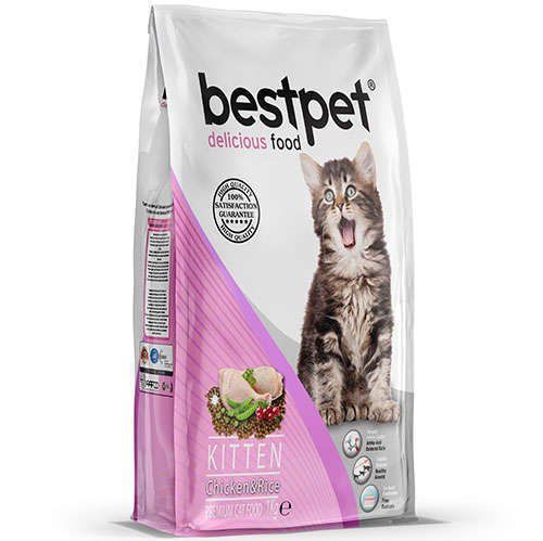 Bestpet Kitten Tavuklu ve Pirinçli Yavru Kedi Maması 400 G