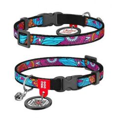 Waudog Collar QR Pasaportlu Kedi ve Ufak Irk Köpek Boyun Tasması 20-30 CM, 10 MM, SUMMER