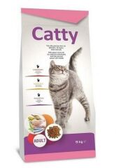 Catty Tavuklu Yetişkin Kedi Maması 15 KG