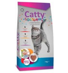 Catty Adult Colour Mix Yetişkin Kedi Maması 1 KG