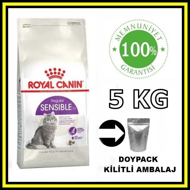 Royal Canin Sensible 33 Sindirim Hassasiyetli Yetişkin Kedi Açık Mama 5 KG