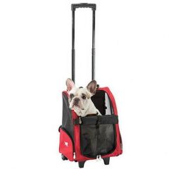 Ferplast Trolley Çekçekli Kedi Köpek Taşıma Çantası 32x28x51 Cm