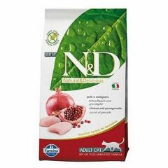 N&D Tahılsız Tavuk Ve Narl Yetişkin Kedi Maması 1,5 Kg