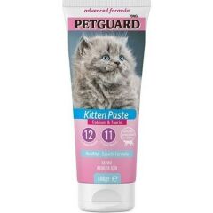 Petguard Kıtten Yavru Kediler Için Kalsiyum ve Taurin Macun 100 gr