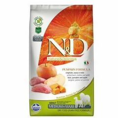 N&D Pumpkin Domuz&Elma Orta Büyük Irk Köpek Maması 12 Kg