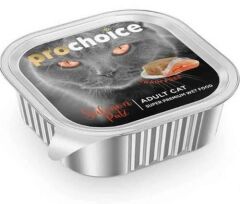 Pro Choice Pate Somonlu Tahılsız Yaş Kedi Maması 100 Gr