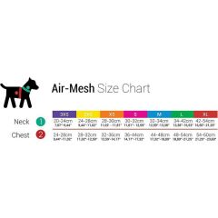 Tailpetz Air Mesh Harness Göğüs Tasması Neon Kırmızı XLarge