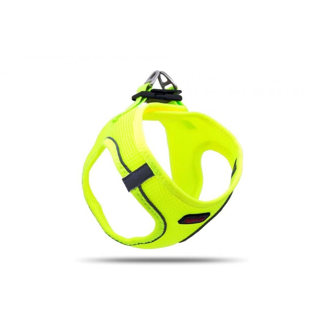 Tailpetz Air Mesh Köpek Göğüs Tasması Neon Yeşil XLarge