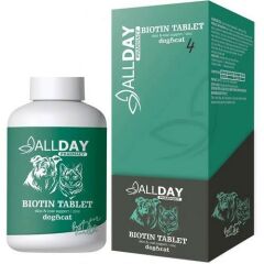 AllDay Biotin Kedi Köpek Tablet 75 Gr