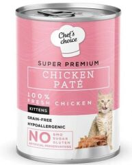 Chefs Choice Tavuklu Konserve Yavru Kedi Maması 400 G