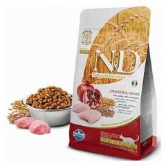 N&D Low Tavuk&Nar Kısırlaştırılmış Yetişkin Kedi Maması 5 Kg