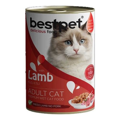 Bestpet Best Pet Kuzu Etli Kedi Konservesi 400 gr