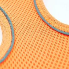 Tailpetz Air Mesh Köpek Göğüs Tasması Neon Turuncu Small