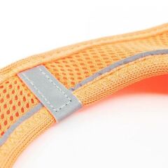 Tailpetz Air Mesh Köpek Göğüs Tasması Neon Turuncu Medium