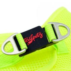 Tailpetz Air Mesh Köpek Göğüs Tasması Neon Yeşil XS