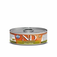 N&D Balkabağı Ördekli Yetişkin Kedi Konservesi 80 Gr