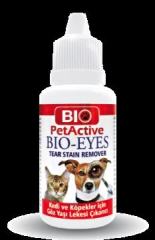 BIO PETACTIVE KEDİ ve KÖPEKLER İÇİN GÖZYAŞI LEKESİ ÇIKARICI 50 ML