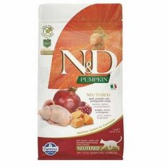 N&D Pumpkin Bıldırcın & Nar Neutered Kedi Maması 1,5 Kg