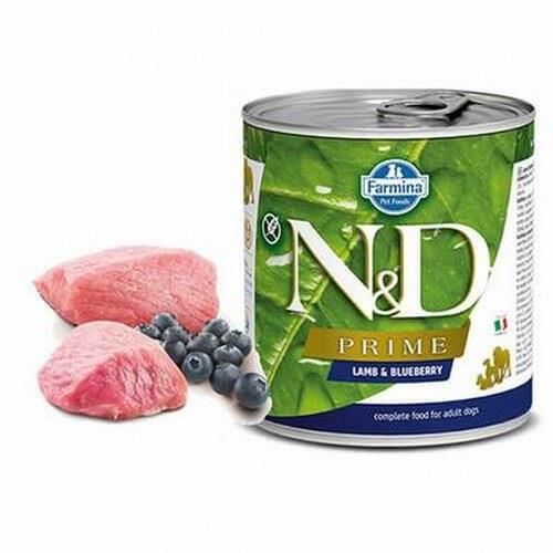 N&D Prime Kuzulu Yaban Mersini Köpek Konservesi 285 Gr