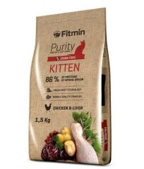 Fitmin Purity Kitten Taze Tavuk Etli Yavru Kedi Maması 1,5 Kg