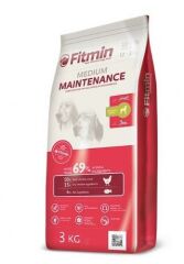 Fitmin %50 Taze Tavuk Etli Orta Irk Yetişkin Köpek Maması 3 Kg