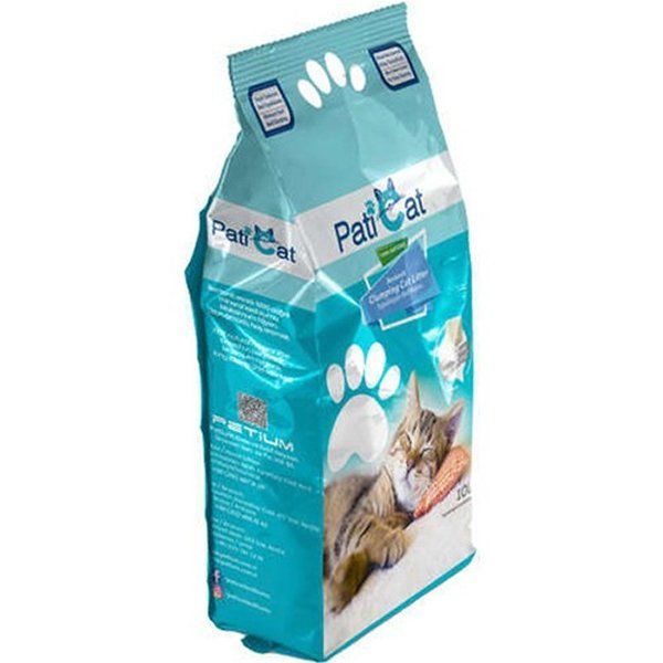 Paticat Marsilya Sabun Kokulu Topaklanan Bentonit Kedi Kumu Kalın 10 Lt