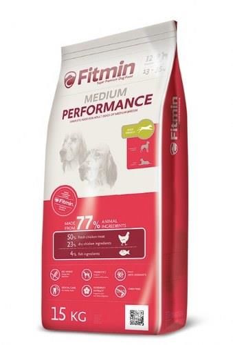 Fitmin Performance %50 Taze Tavuk Etli Orta Irk Yetişkin Köpek Maması 15 Kg