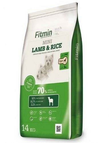 Fitmin Mini %50 Taze Kuzu Etli Ufak Irk Yetişkin Köpek Maması 14 Kg